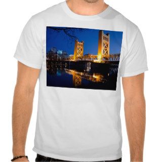 Tower Bridge   Sacramento, CA T Shirts
