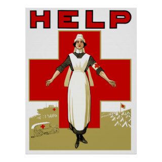 Red Cross    Help Posters