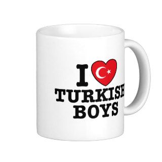 I Love Turkish Boys Mug
