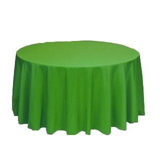 108 inch Round Kelly Tablecloth (Polyester)  