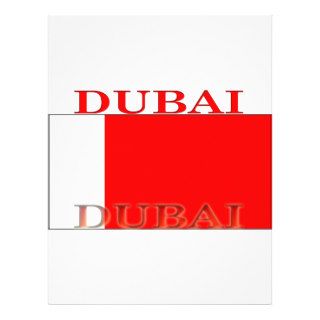 Dubai Flag Flyer Design