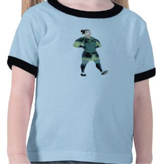Mulan in Warrior Outfit Disney T Shirts