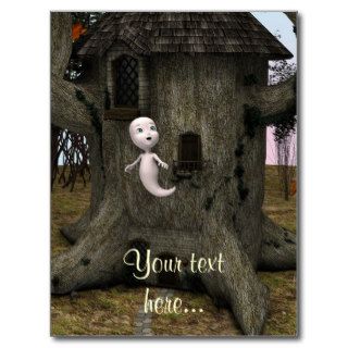 Little Ghost Postcard