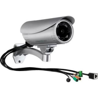 TRENDnet 720 TVL Indoor/Outdoor CMOS IP Bullet Shaped Surveillance Camera TVIP322P