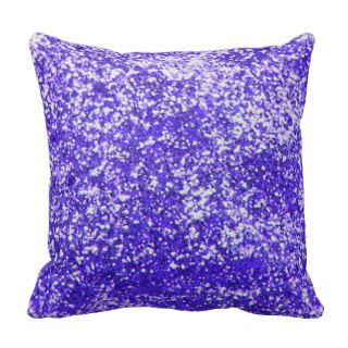 Purple, Violet, Lavender,Bling, Diamond, Glitter, Throw Pillow
