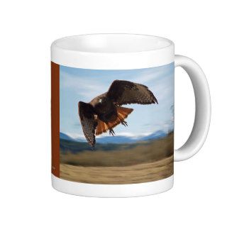 Red Tailed Hawk Haiku mug