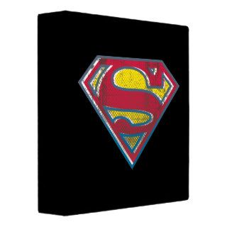 Superman Printed Logo Vinyl Binders