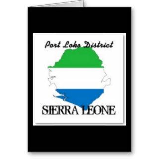 NO1 SIERRA LEONE  T SHIRT AND ETC CARD