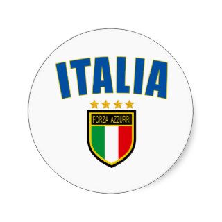 Italy soccer stickers