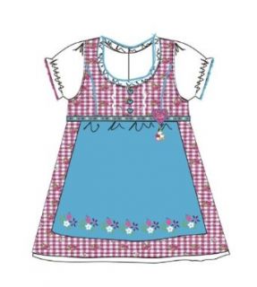 Bondi Baby Girl's Dirndl Pink 62 104 (98) Playwear Dresses Clothing
