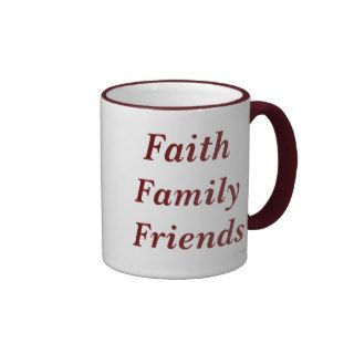 Faith Family Friendsl Mug