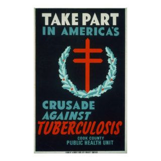 Crusade Against Tuberculosis Posters