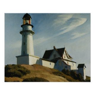 Lighthouse at Two Lights by Edward Hopper 2 Print