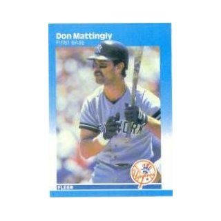 1987 Fleer Glossy #104 Don Mattingly Sports Collectibles