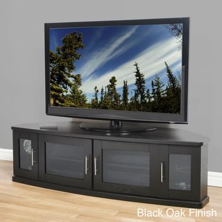 Newport Corner Wood 60 inch TV Stand Entertainment Centers