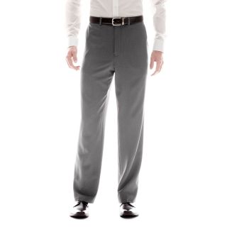 Izod Charcoal Tic Tac Flat Front Suit Pants, Mens