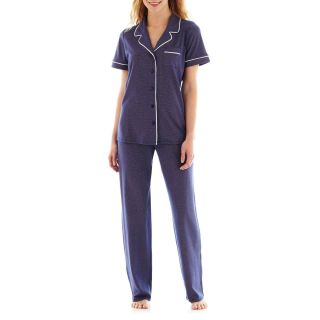 LIZ CLAIBORNE Pajama Set, Blue, Womens