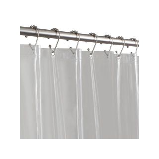 Maytex 8 Gauge Peva Shower Curtain Liner, Clear