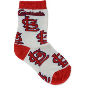 St. Louis Cardinals For Bare Feet All Over Toddler Socks