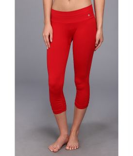 NUX Core Low Rise Capri Womens Workout (Red)