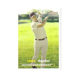 2006 Topps Heritage #121 Chris Snyder Sports Collectibles