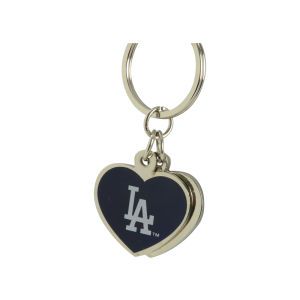 Los Angeles Dodgers Forever Collectibles Love 2 Charm Keychain