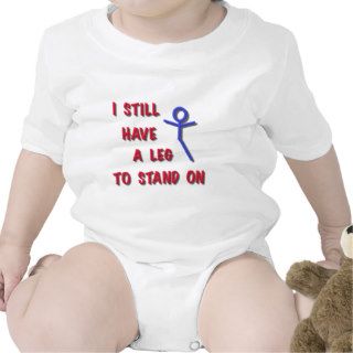 I still have a leg to stand on stick figure .png tee shirt