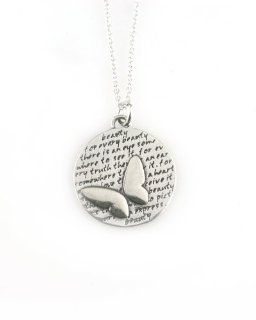 Kevin N Anna Butterfly / Beauty Sterling Silver Necklace Kevin N Anna Jewelry Jewelry