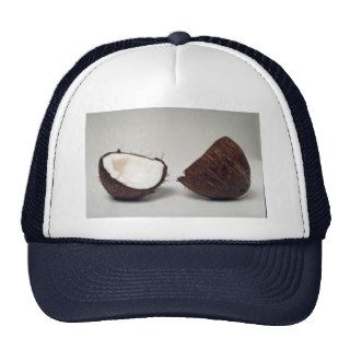 Delicious Coconut halves Mesh Hats