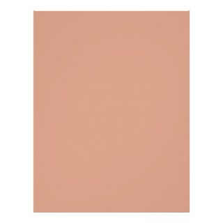 Peachy Pink Background. Chic Fashion Color Trend. Customized Letterhead