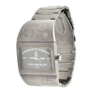 Christian Audigier Women's Midnight Garden ETE 113 Dark Silver Dial Watch Watches