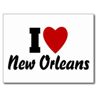 I Love New Orleans Postcards