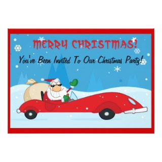 Christmas Party Personalized Invites