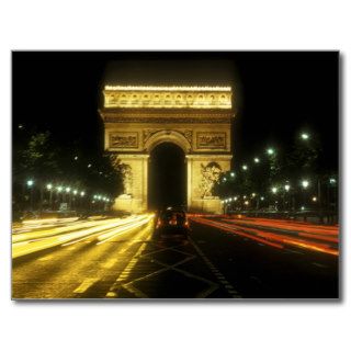 Paris   Triumphal arch   Postcard