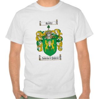 Reilly Family Crest   Reilly Coat of Arms Shirt