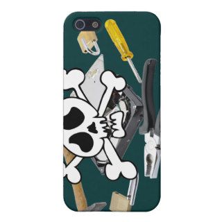 Death'head above hard disk opened iPhone 5 covers
