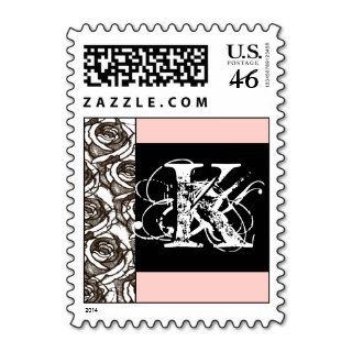 Monogram Letter K Stamp