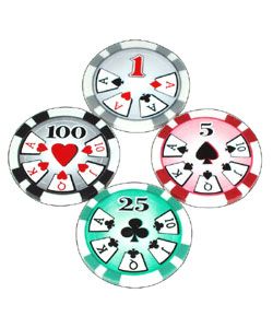 High Roller 300 chip Poker Set with Aluminum Case Poker Chips