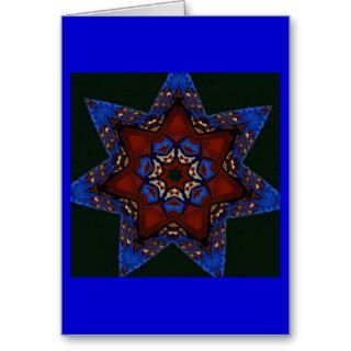 Star Quilt Greeting Cards