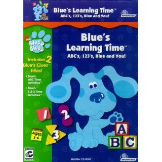 Blue's Clues Blue's Learning Time ABC's, 123's, Blue and You Software