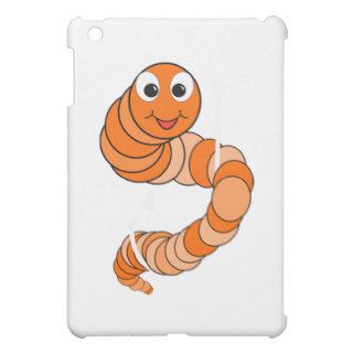 Cartoon Fishing Worm iPad Mini Cover