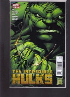 The Hulk Incredible #635 SIGNED BY GREG PAK WITH DYNAMIC FORCES COA #138/150  