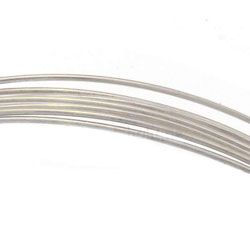 Beadaholique Sterling Silver Wire 24 Gauge Round Half Hard (5 Feet) Beadaholique Wire & Sheet Metals