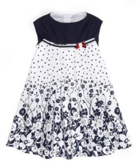 Knigsmhle Girls Dress in Navy Look 92 128 Clothing