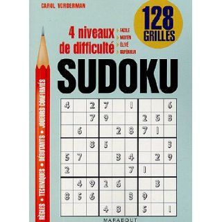 SUDOKU (MARABOUT) 128 GRILLES 9782501045551 Books