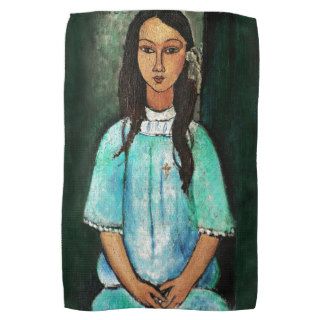 Amedeo Modigliani Alice Italian Expressionism Art Towels