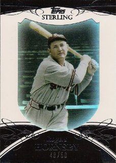 2010 Rogers Hornsby Topps Sterling White #129 #/50 Sports Collectibles