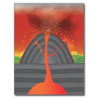 Volcano Post Card