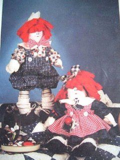 ANNEE & ANDEE MOPP TOPP 12" COUNTRY CLASSICS DOLL PATTERNS   PATTERN #146 FROM NEEDLE IN A HAYSTACK  Other Products  