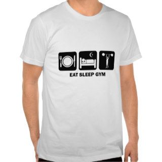 eat sleep gym shirts